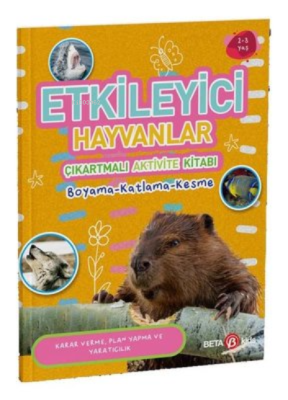 Etkileyici Hayvanlar - Çıkartmalı Aktivite Kitabı Buket Kurt