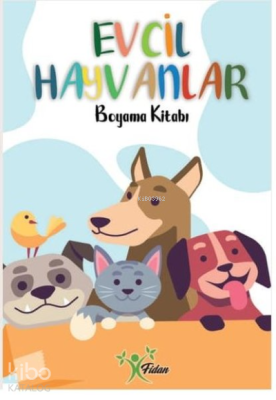 Evcil Hayvanlar - Boyama Kitabı Kolektif