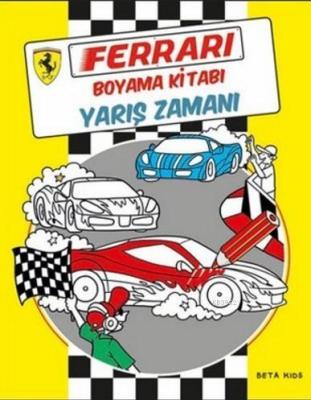 Ferrari Boyama Kitabı - Yarış Zamanı Kolektif