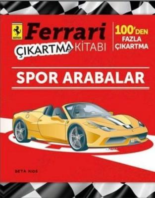 Ferrari Çıkartma Kitabı - Spor Arabalar Kolektif