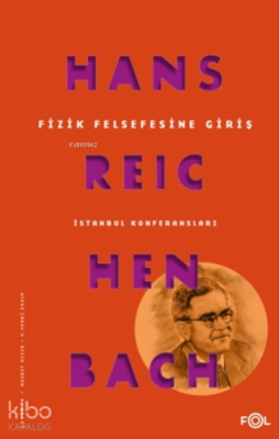 Fizik Felsefesine Giriş Hans Reichenbach