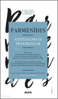 Fragmanlar Parmenides