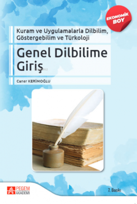 Genel Dilbilimine Giriş (Ekonomik Boy) Caner Kerimoğlu