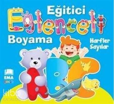 Harfler Sayılar - Eğlenceli Eğitici Boyama Kolektif