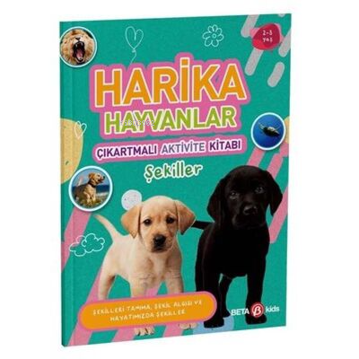 Harika Hayvanlar - Çıkartmalı Aktivite Kitabı Buket Kurt