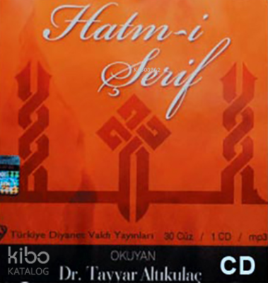 Hatmi Şerif Mp3 Cd Tayyar Altıkulaç