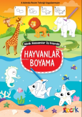 Hayvalar Boyama;Minik Ressam İş Başında Kolektif