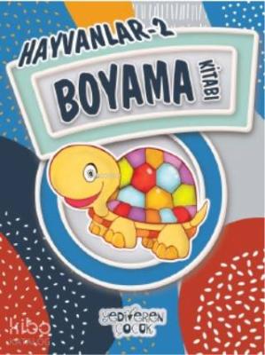 Hayvanlar - 2; Boyama Kitabı Kolektif