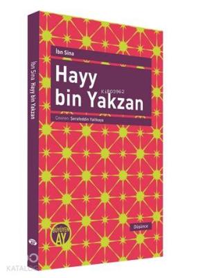 Hayy Bin Yakzan İbn-i Sina (Avicenna)