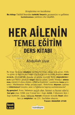 Her Ailenin Temel Eğitim Ders Kitabı Abdullah Uyar