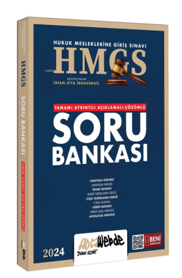 HMGS Hukuk Mesleklerine Giriş Sınavı Soru Bankası İrfan Ziya İbrahimgi