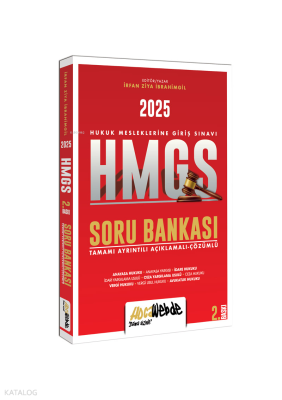 HMGS Hukuk Mesleklerine Giriş Sınavı Soru Bankası İrfan Ziya İbrahimgi