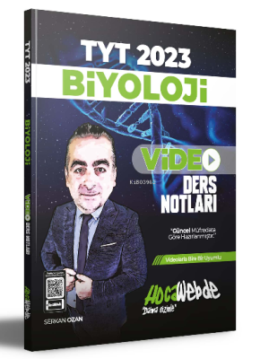 HocaWebde Yayınları 2023 TYT Biyoloji Video Ders Notları Serkan Ozan Ö