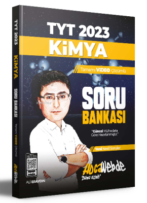 HocaWebde Yayınları 2023 TYT Kimya Tamamı Video Çözümlü Soru Bankası A