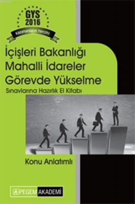 İçişleri Bakanlığı Mahalli İdareler Görevde Yükselme 2016 Kolektif