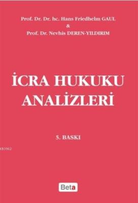 İcra Hukuku Analizleri Nevhis Deren-Yıldırım