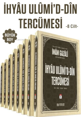 İhya-u Ulumid'd-Din Tercümesi Büyük Boy (8 Cilt Takım) İmam Gazali