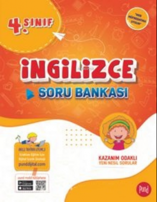 İlköğretim 4. Sınıf İngilizce Soru Bankası Hayriye Şahin