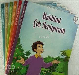 İşitme Engelli Çocuklar İçin Din Eğitim Seti 6 Kitap Resimli Sözlük İl