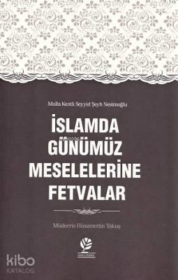 İslamda Günümüz Meselelerine Fetvalar Hüsameddin Tokuş