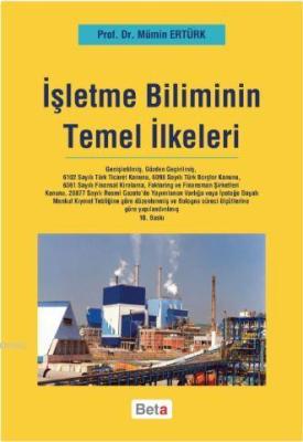 İşletme Biliminin Temel İlkeleri Mümin Ertürk