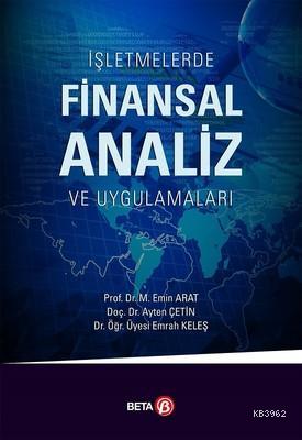 İşletmelerde Finansal Analiz ve Uygulamalar Ayten Çetiner