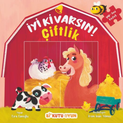 İyi ki Varsın! Çiftlik (Yapbozlu Kitap) Esra Canoğlu