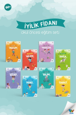 İyilik Fidanı - Okul Öncesi Eğitim Seti ( 8 Kitap ) Kolektif