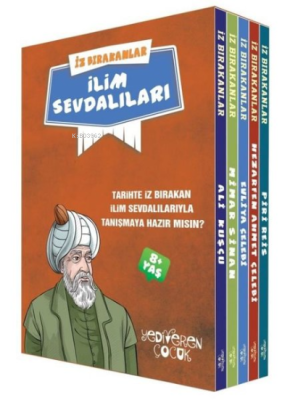 İz Bırakanlar - İlim Sevdalıları Seti - 5 Kitap Takım Eda Bayrak