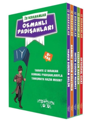 İz Bırakanlar - Osmanlı Padişahları Seti - 5 Kitap Takım Eda Bayrak