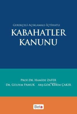 Kabahatler Kanunu Hamide Zafer