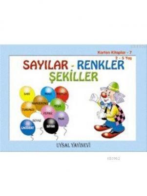 Karton Kitap-7-Sayılar, Renkler, Şekiller Mürşide Uysal