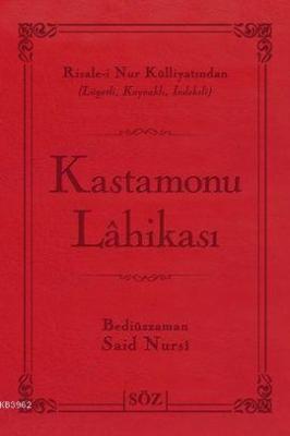 Kastamonu Lahikası (Çanta Boy) Bediüzzaman Said Nursi