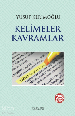 Kelimeler Kavramlar (Ciltli) Yusuf Kerimoğlu