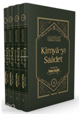 Kimya-yı Saadet (Kutulu 4 Cilt Takım) İmam-ı Gazali