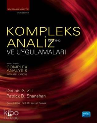 Kompleks Analiz ve Uygulamaları; A First Course in Complex Analysis Wi