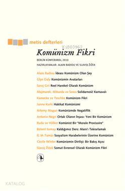 Komünizm Fikri Alain Badiou Slavoj Zizek Alain Badiou Slavoj Zizek