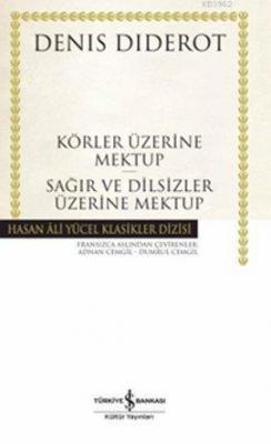 Körler İçin Mektup - Sağırlar ve Dilsizler Üzerine Mektup (Ciltli) Den