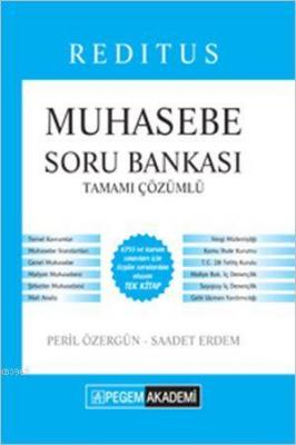 KPSS A Grubu Reditus Muhasebe Tamamı Çözümlü Soru Bankası 2016 (Ciltli