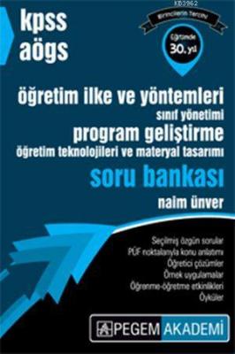 KPSS AÖGS Eğitim Bilimleri Öğretim İlke ve Yöntemleri Soru Bankası 201