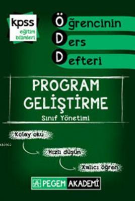 KPSS Eğitim Bilimleri Program Geliştirme ve Sınıf Yönetimi Öğrencinin 