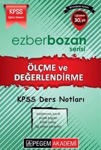 KPSS Ezberbozan Eğitim Bilimleri Ölçme ve Değerlendirme Ders Notları 2