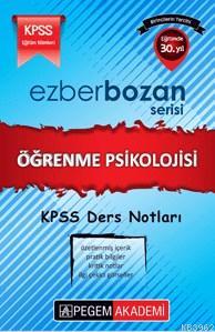 KPSS Öğrenme Psikolojisi Öğrencinin Ders Notları 2016 Kolektif