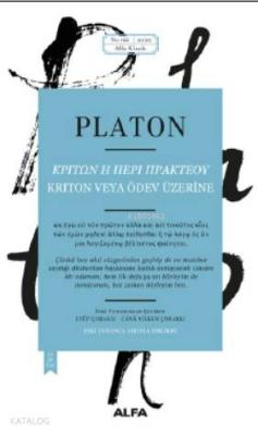 Kriton veya Ödev Üzerine Platon ( Eflatun )