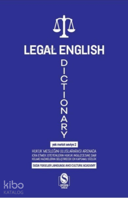 Legal English Dictionary;Yek Metot Seviye 2 Seda Yekeler