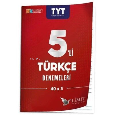 Limit Tyt 5' Li Türkçe Denemeleri Kolektif