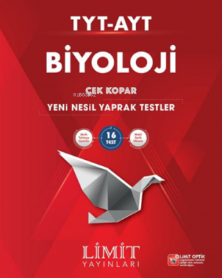 Limit Tyt-Ayt Biyoloji Çek Kopar Yaprak Test Kolektif