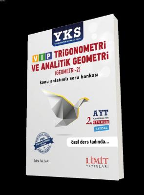 Limit Yayınları AYT VİP Trigonometri ve Analitik Geometri Konu Anlatım