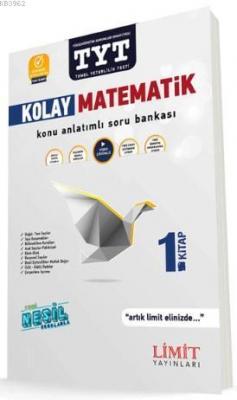 Limit Yayınları TYT Kolay Matematik 1. Kitap Konu Anlatımlı Soru Banka