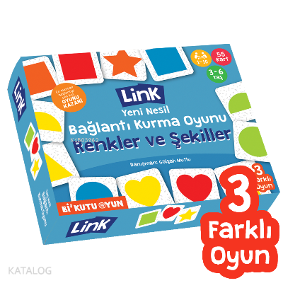 Link - Renkler Şekiller Bağlantı Kurma Oyunu Kolektif